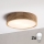 Brilagi - LED lubų šviestuvas CARVALHO MODERN 2xE27/60W/230V Ø 37,5 cm ąžuolas