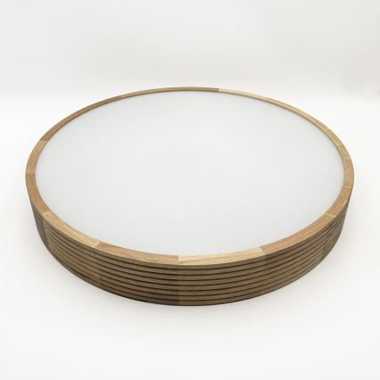 Brilagi - LED lubų šviestuvas CARVALHO MODERN 4xE27/60W/230V ąžuolas skersm. 57,5 cm