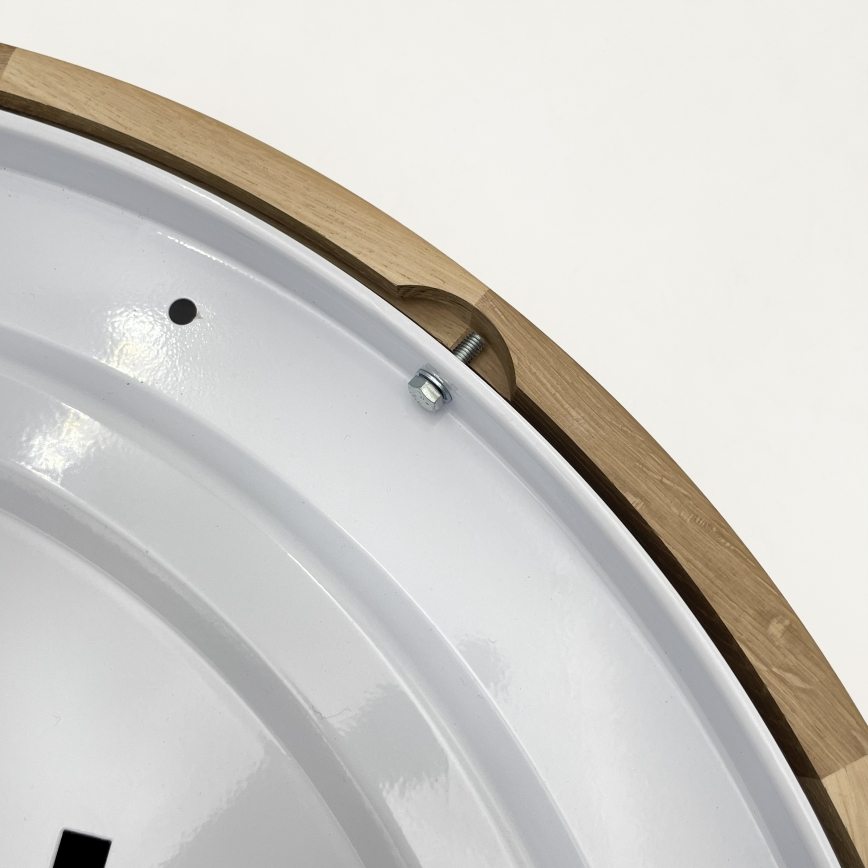 Brilagi - LED lubų šviestuvas CARVALHO MODERN 4xE27/60W/230V ąžuolas skersm. 57,5 cm