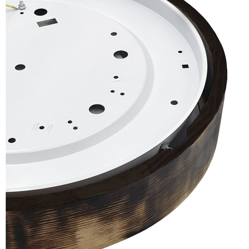Brilagi - LED lubų šviestuvas CARVALHO SMOKEY LED/36W/230V, ąžuolas, skersm. 47,5 cm