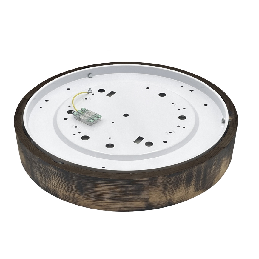 Brilagi - LED lubų šviestuvas CARVALHO SMOKEY LED/36W/230V, ąžuolas, skersm. 47,5 cm