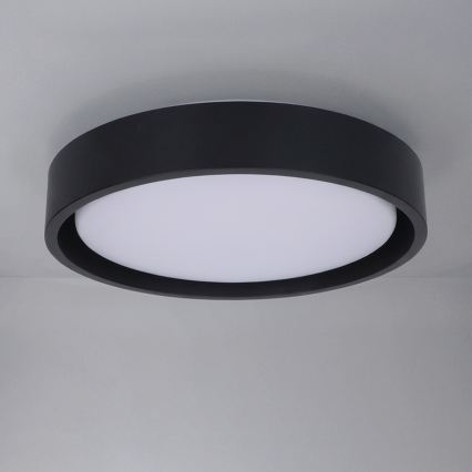 Brilagi - LED lubų šviestuvas MATTEO LED/24W/230V skersmuo 31 cm juodas