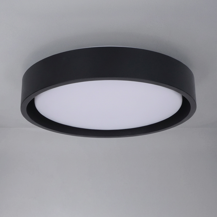 Brilagi - LED lubų šviestuvas MATTEO LED/24W/230V skersmuo 31 cm juodas