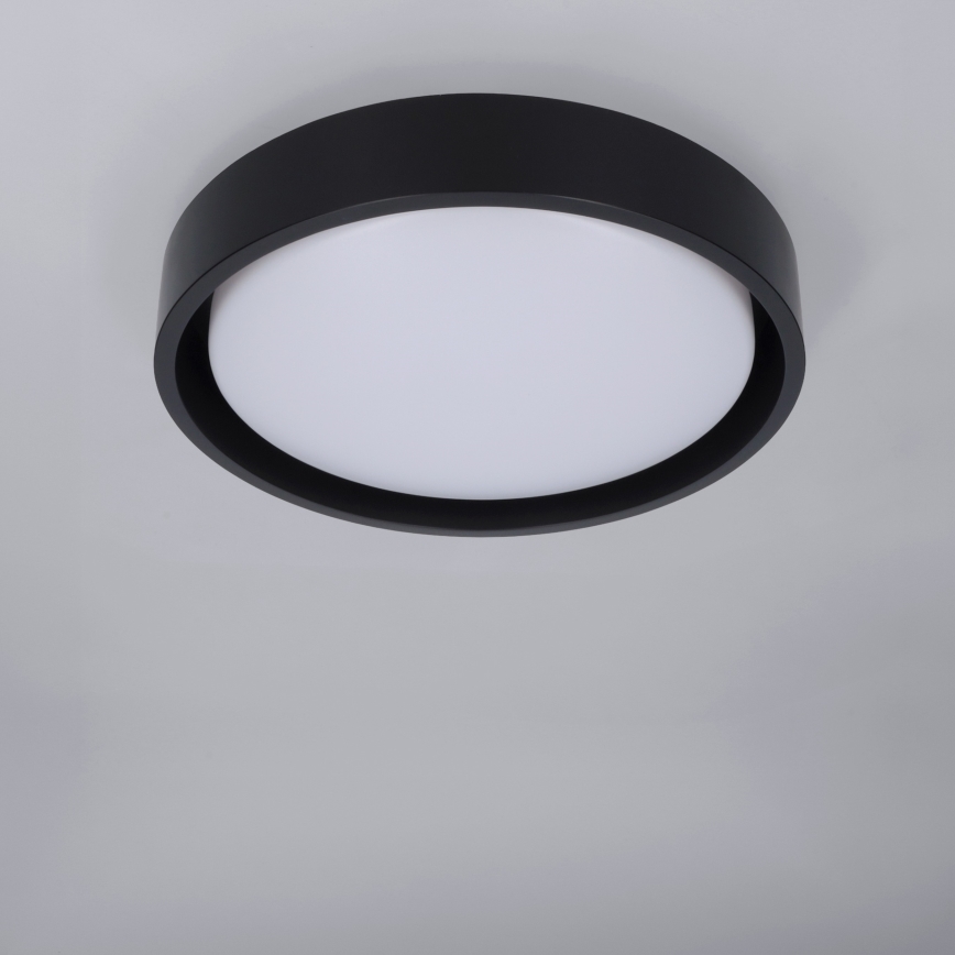 Brilagi - LED lubų šviestuvas MATTEO LED/24W/230V skersmuo 31 cm juodas