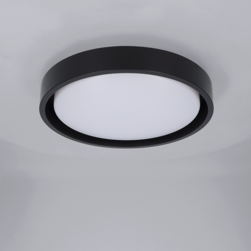Brilagi - LED lubų šviestuvas MATTEO LED/24W/230V skersmuo 31 cm juodas
