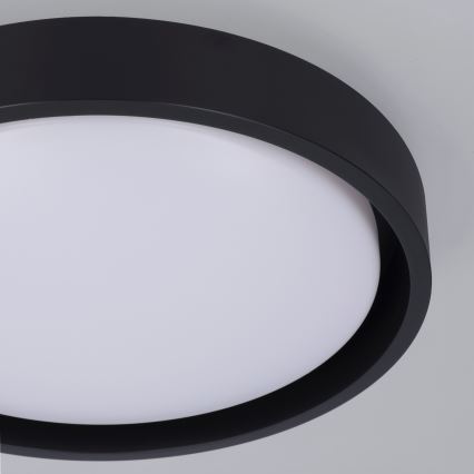 Brilagi - LED lubų šviestuvas MATTEO LED/24W/230V skersmuo 31 cm juodas