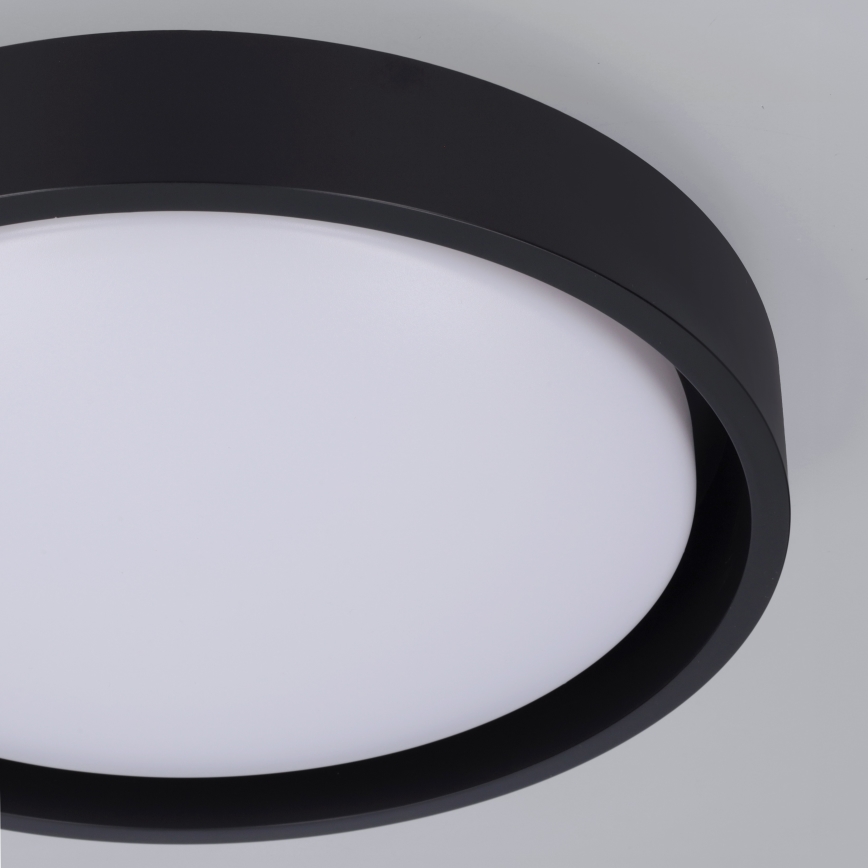 Brilagi - LED lubų šviestuvas MATTEO LED/24W/230V skersmuo 31 cm juodas