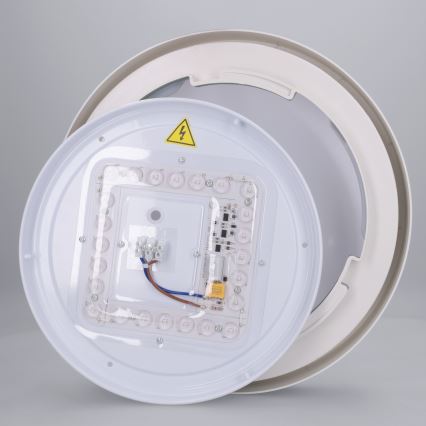 Brilagi - LED lubų šviestuvas MATTEO LED/24W/230V skersmuo 31 cm juodas