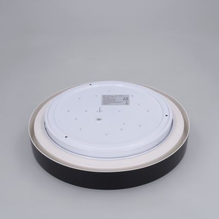 Brilagi - LED lubų šviestuvas MATTEO LED/24W/230V skersmuo 31 cm juodas