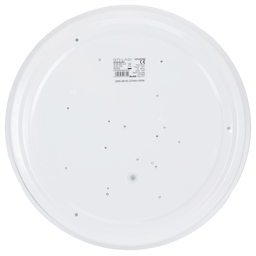 Brilagi - LED lubų šviestuvas MILKY WAY LED/24W/230V 3000K skers. 38 cm