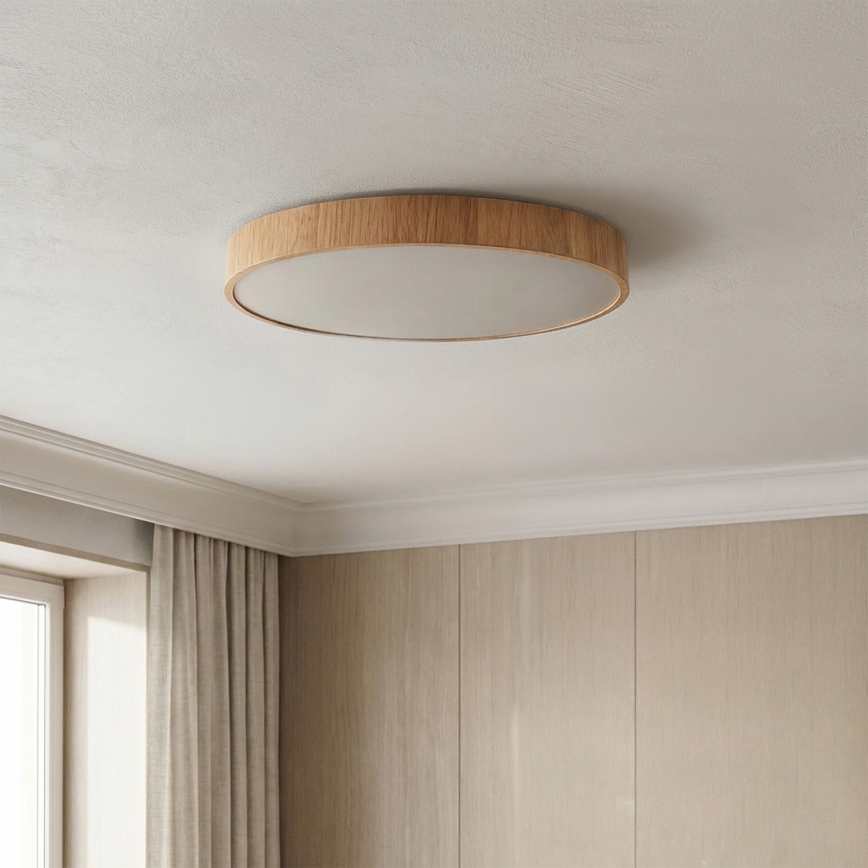 Brilagi - LED lubinis šviestuvas POOL LED/36W/230V 3000/4000/6000K skersmuo 30 cm medžio dekoras