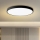 Brilagi - LED lubų šviestuvas POOL LED/128W/230V 3000/4500/6000K, 100 cm, juodas