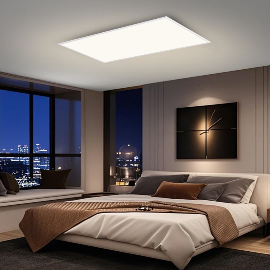 Brilagi - LED lubinis šviestuvas SLIMFRAME LED/80W/230V 120x60 cm 3000/4000/6000K balta