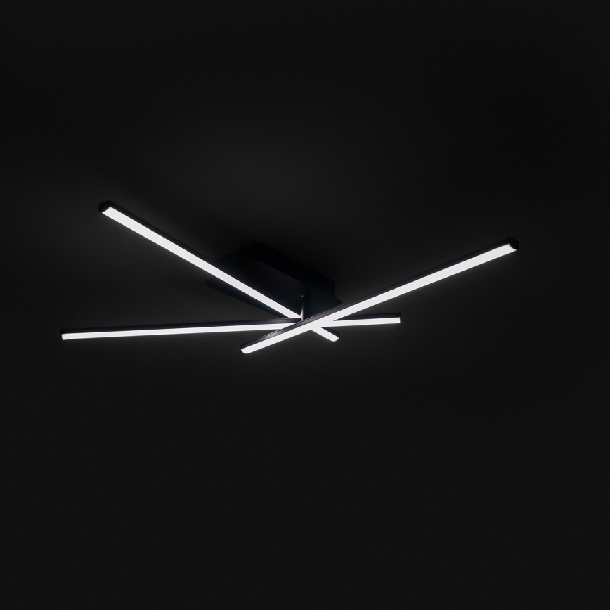 Brilagi - LED lubinis šviestuvas STRIPES LED/30W/230V 51x78 cm juodas