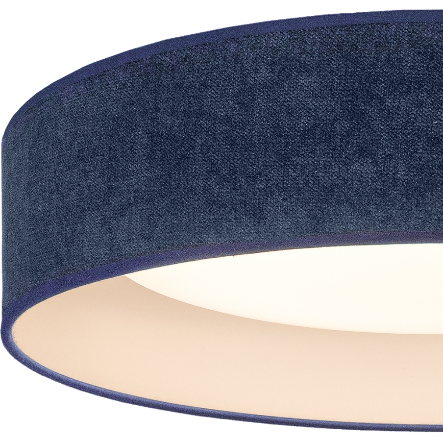BRILAGI - LED lubų šviestuvas VELVET SIMPLE LED/24W/230V 3000K skersmuo 45 cm mėlynas