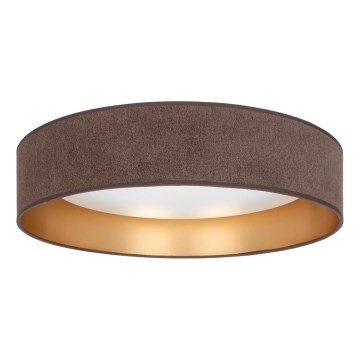 Brilagi - LED lubų šviestuvas VELVET SIMPLE LED/36W/230V 3000K Ø 55 cm rudas/auksinis