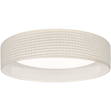 BRILAGI VELVET VARI LED lubų šviestuvas, 24W, 230V, 3000/4000/6500K, Ø 45 cm, kreminės spalvos