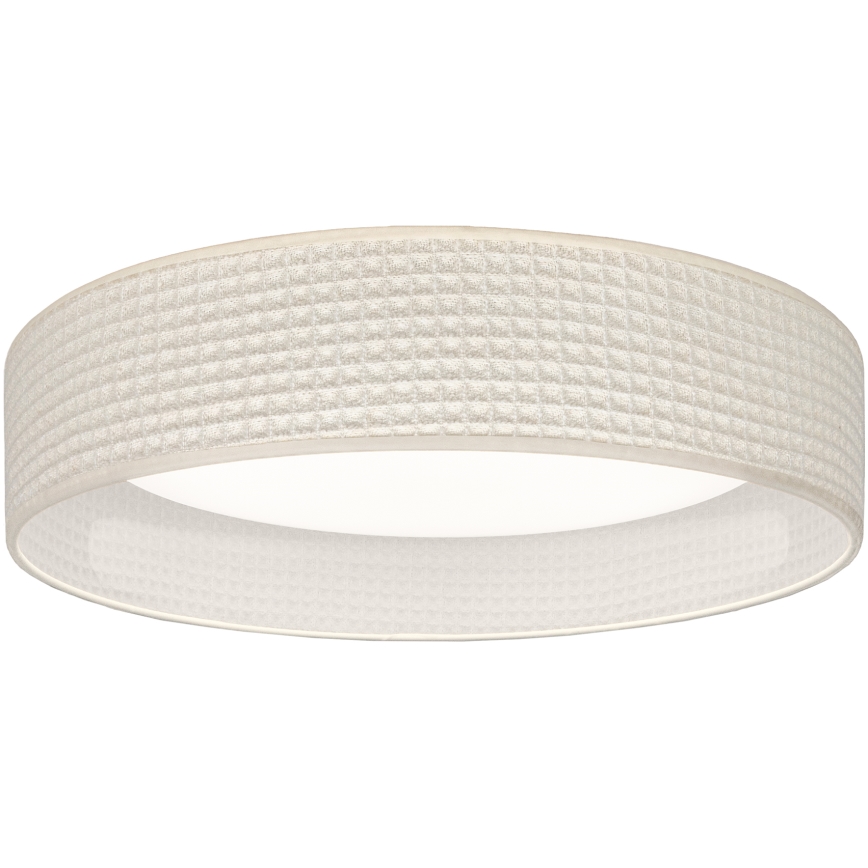 BRILAGI VELVET VARI LED lubų šviestuvas, 24W, 230V, 3000/4000/6500K, Ø 45 cm, kreminės spalvos