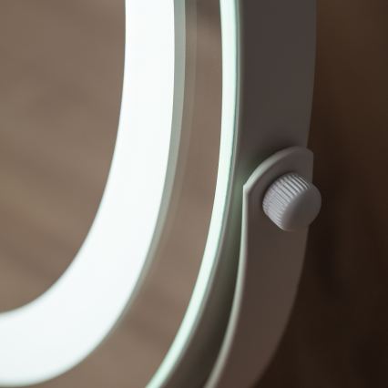 BRILAGI - Reguliuojamas LED makiažo veidrodis CALIFORNIA LED/17W/230V 3000/4000/6500K skersm. 42 cm balta
