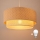 Brilagi - LED pakabinama liustra ant laido BOHO BOBO 1xE27/60W/230V, skersmuo 40 cm, su taškeliais, smėlinė/kreminė