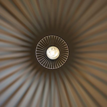 Brilagi - LED pakabinamas liustras CERIA WIRE 1xE27/40W/230V skersmuo 21 cm juodas