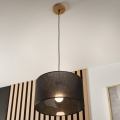 Brilagi - LED Pakabinamas sietynas ANTHONY 1xE27/60W/230V ąžuolas/juoda