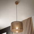 Brilagi - LED Pakabinamas sietynas ANTHONY 1xE27/60W/230V ąžuolas/ruda