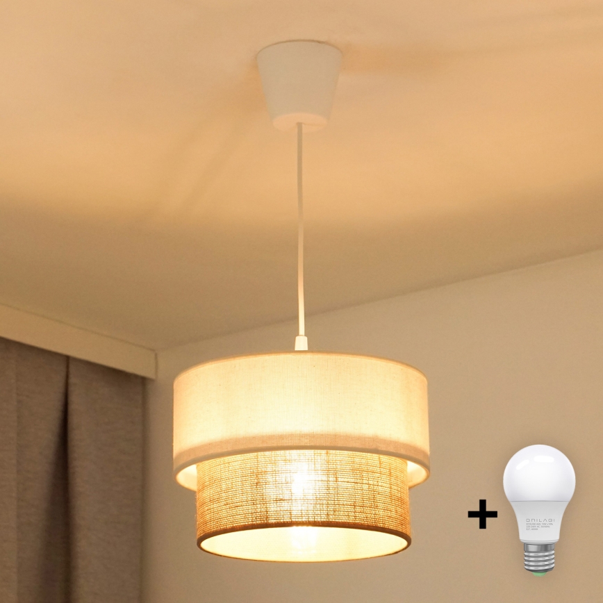 Brilagi - LED Pakabinamas sietynas BOHO STYLE 1xE27/15W/230V diametras 25 cm