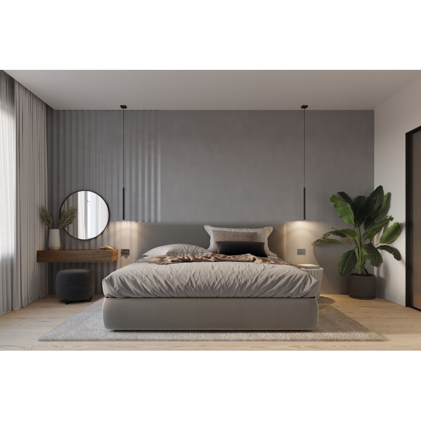 Brilagi -  LED Pakabinamas sietynas DRIFA 1xG9/4W/230V juoda