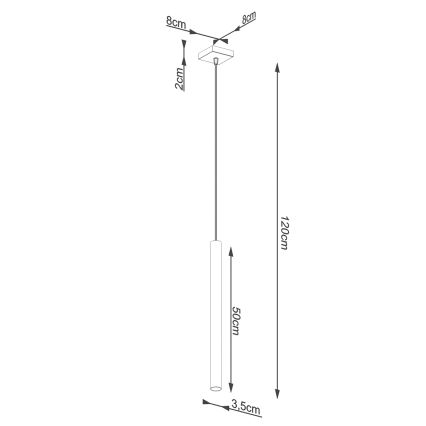 Brilagi - LED Pakabinamas sietynas DRIFA 1xG9/4W/230V medis