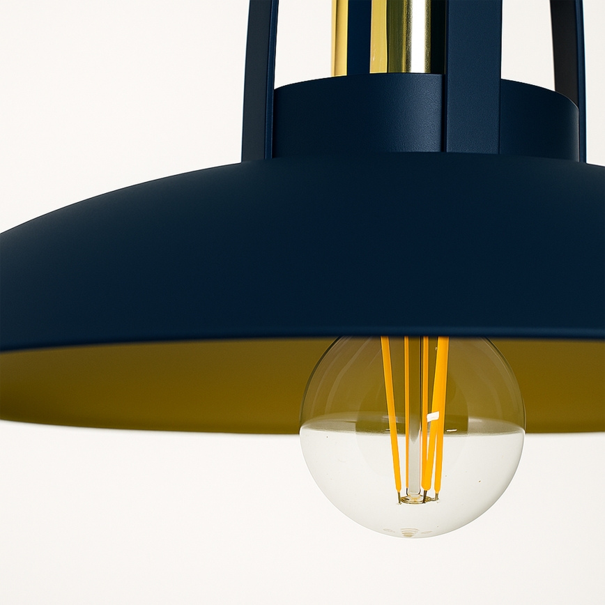 Brilagi - LED Pakabinamas sietynas FLAMENGO 1xE27/60W/230V mėlyna