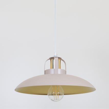 Brilagi - LED Pakabinamas sietynas FLAMENGO 1xE27/60W/230V smėlio spalva