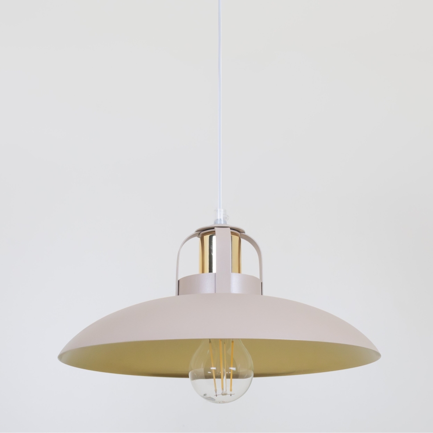 Brilagi - LED Pakabinamas sietynas FLAMENGO 1xE27/60W/230V smėlio spalva