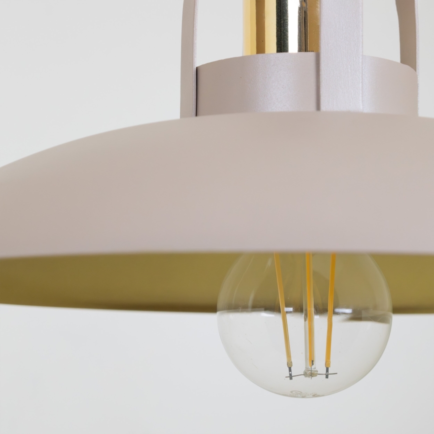 Brilagi - LED Pakabinamas sietynas FLAMENGO 1xE27/60W/230V smėlio spalva