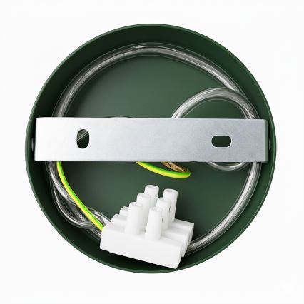 Brilagi - LED Pakabinamas sietynas FLAMENGO 1xE27/60W/230V žalia