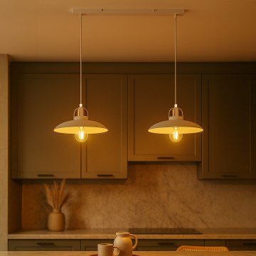 Brilagi - LED Pakabinamas sietynas FLAMENGO 2xE27/60W/230V balta