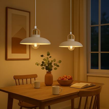 Brilagi - LED Pakabinamas sietynas FLAMENGO 2xE27/60W/230V balta