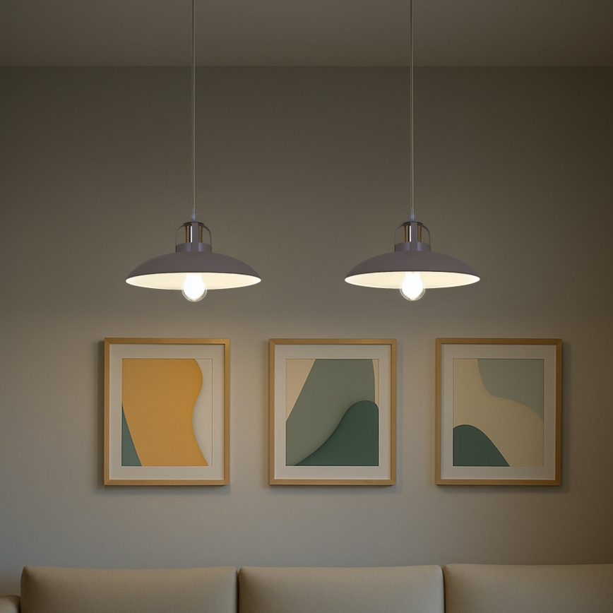 Brilagi - LED Pakabinamas sietynas FLAMENGO 2xE27/60W/230V smėlio spalva