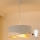 Brilagi - LED Pakabinamas sietynas LYRA 1xE27/15W/230V balta/auksas