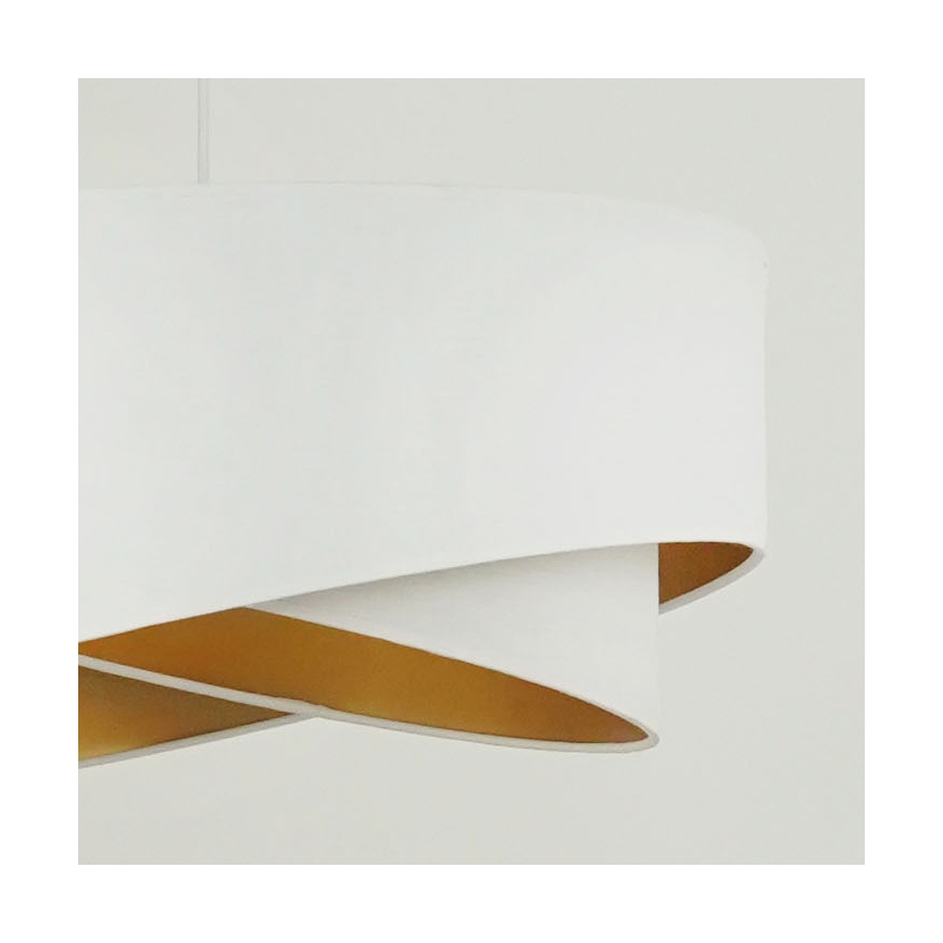Brilagi - LED Pakabinamas sietynas LYRA 1xE27/15W/230V balta/auksas