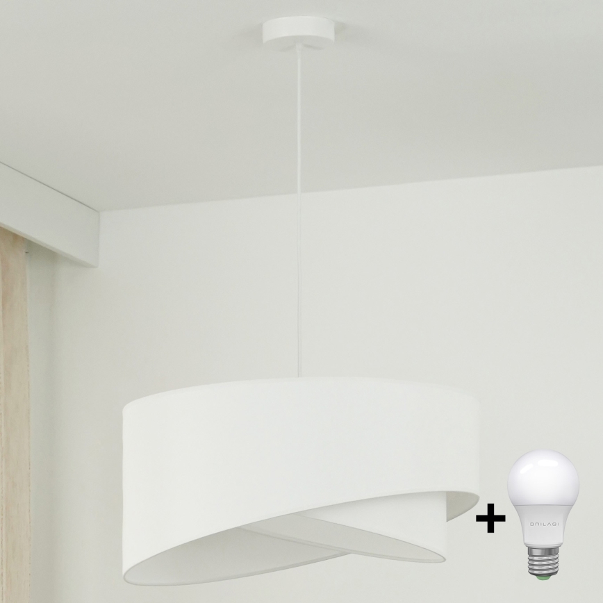 Brilagi - LED Pakabinamas sietynas LYRA 1xE27/15W/230V balta