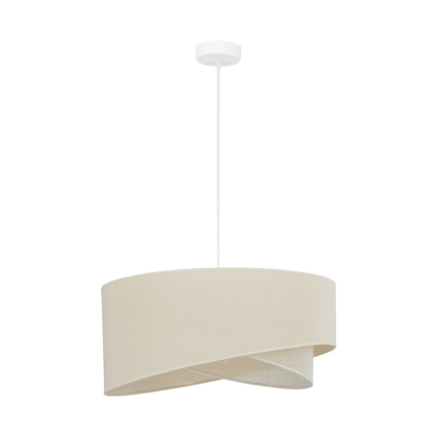 Brilagi - LED Pakabinamas sietynas LYRA 1xE27/15W/230V kreminė