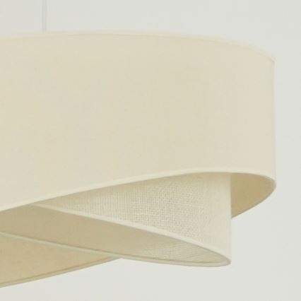 Brilagi - LED Pakabinamas sietynas LYRA 1xE27/15W/230V kreminė