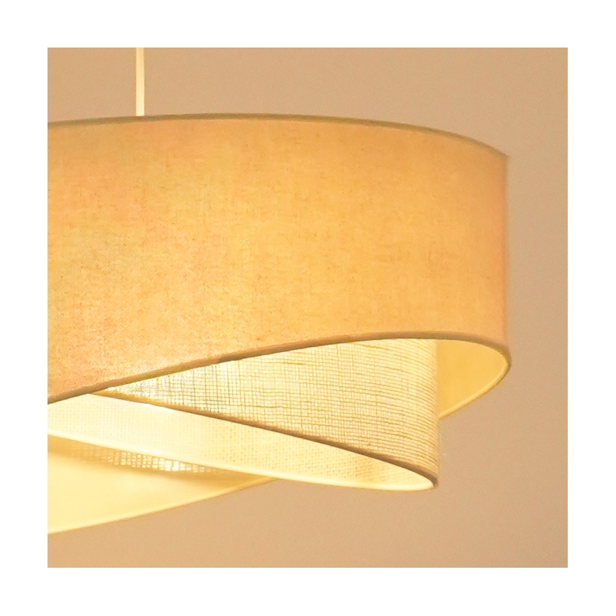 Brilagi - LED Pakabinamas sietynas LYRA 1xE27/15W/230V kreminė