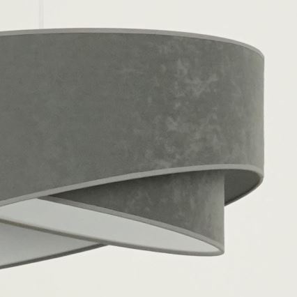 Brilagi - LED Pakabinamas sietynas LYRA 1xE27/15W/230V pilka/balta