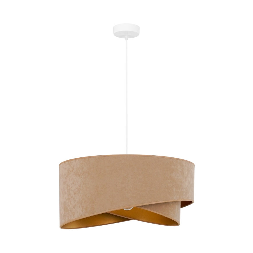 Brilagi - LED Pakabinamas sietynas LYRA 1xE27/15W/230V ruda/auksas