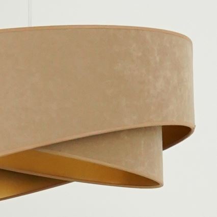 Brilagi - LED Pakabinamas sietynas LYRA 1xE27/15W/230V ruda/auksas