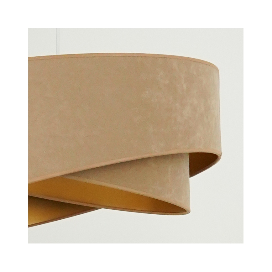 Brilagi - LED Pakabinamas sietynas LYRA 1xE27/15W/230V ruda/auksas