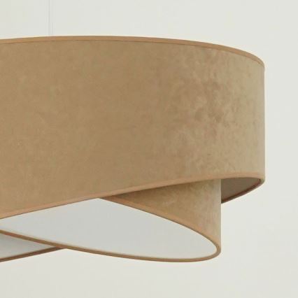 Brilagi - LED Pakabinamas sietynas LYRA 1xE27/15W/230V ruda/balta