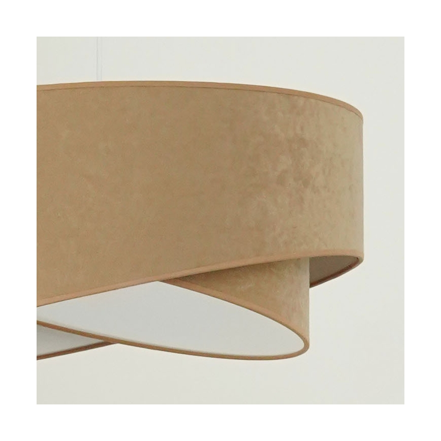 Brilagi - LED Pakabinamas sietynas LYRA 1xE27/15W/230V ruda/balta